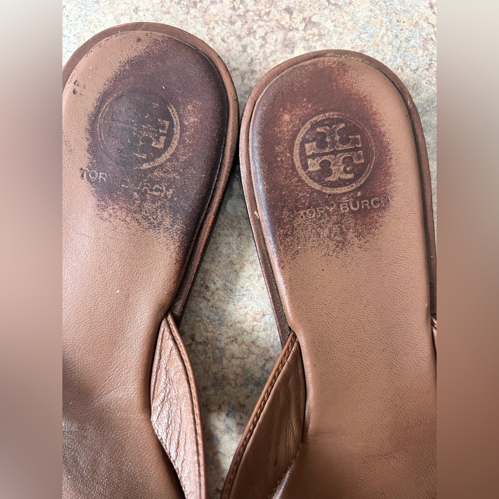 Tory Burch Pre-Loved Leather Sandals size 8 - Picture 4 of 7